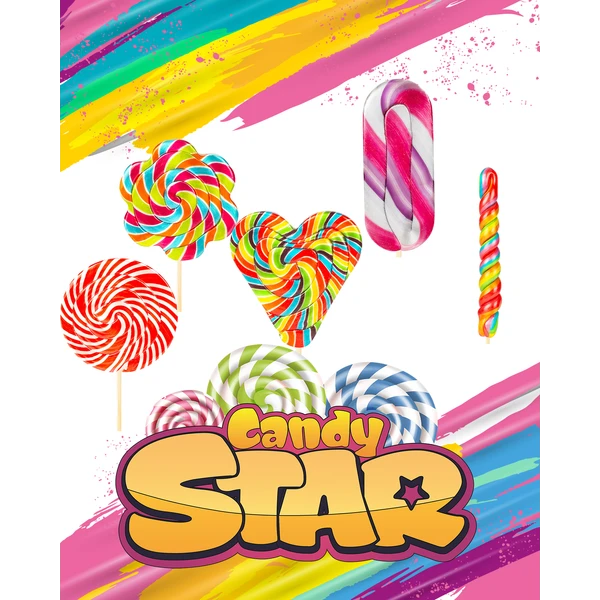 candy star lollipop